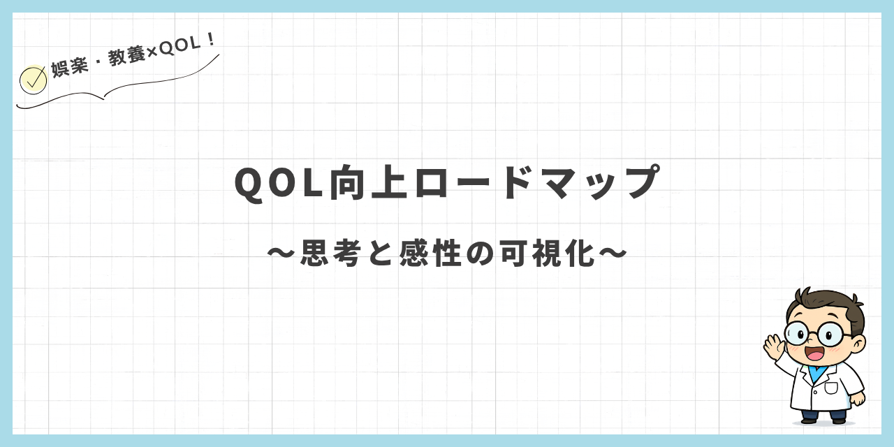 QOL向上ロードマップ〜思考と感性の可視化〜