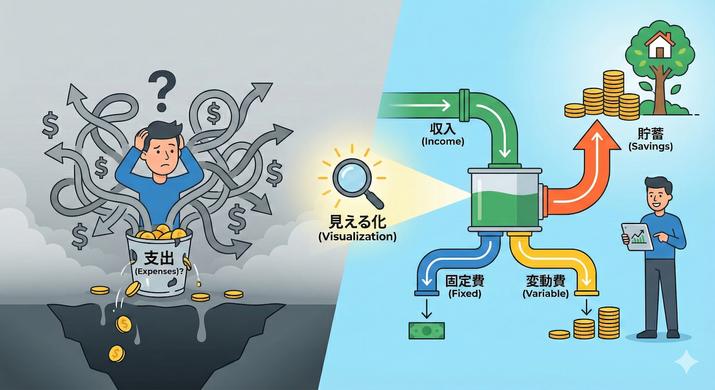 お金の流れを見える化しよう！〜家計管理で未来を変える〜