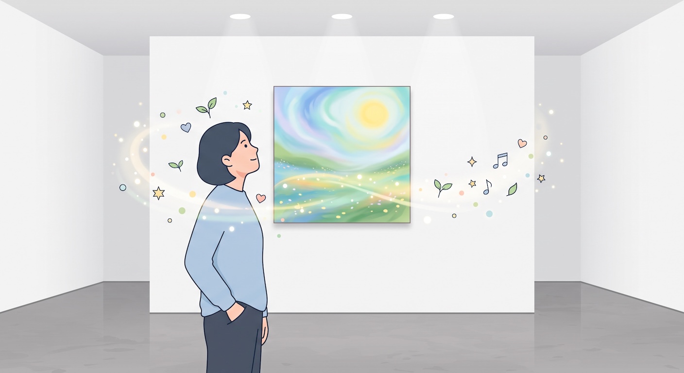 美意識と感性を磨く。静かな空間で作品と対話する日常的なリフレッシュ術