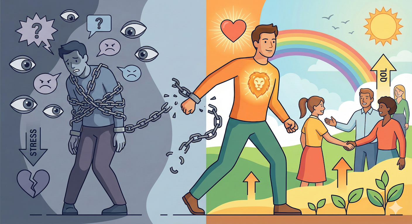 人に嫌われる勇気を持とう！人に嫌われる勇気を持とう！〜幸福への逆説的アプローチ〜