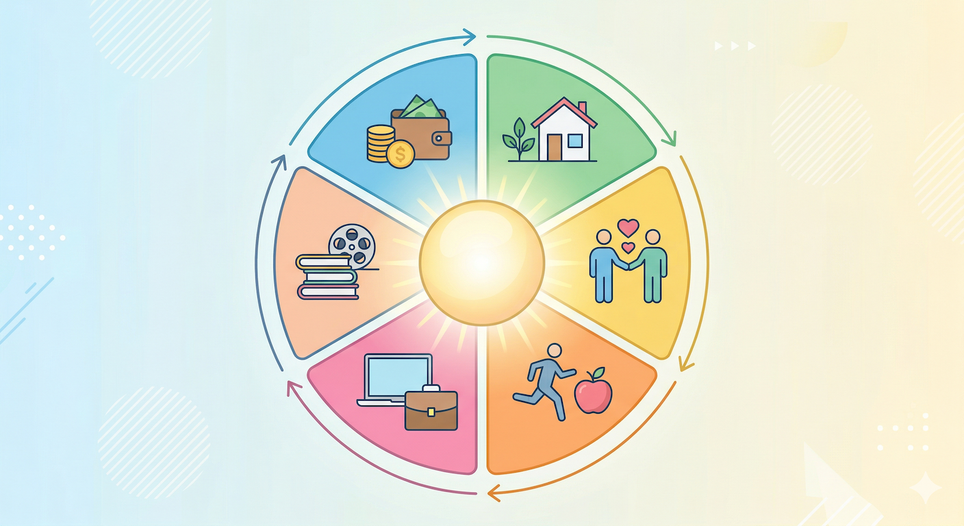 QOL向上診断シート ～より深く自分を見つめ、豊かな生活を築く～