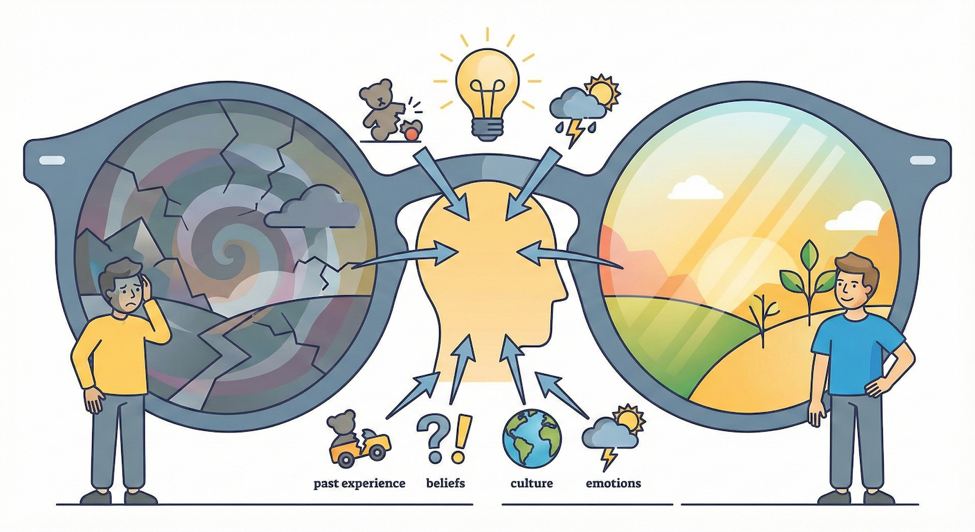 自己解釈レンズについて学ぼう！〜あなたの心のフィルター！世界の見え方を変え、楽に生きる方法〜